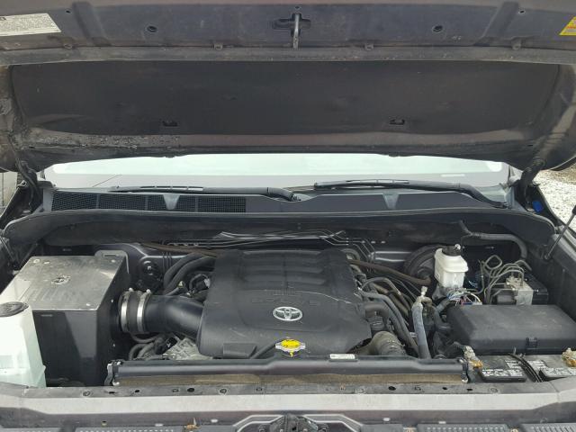 5TFRY5F16EX150559 - 2014 TOYOTA TUNDRA DOU GRAY photo 7