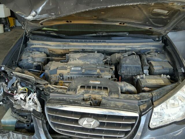 KMHDU46D38U525643 - 2008 HYUNDAI ELANTRA CHARCOAL photo 7