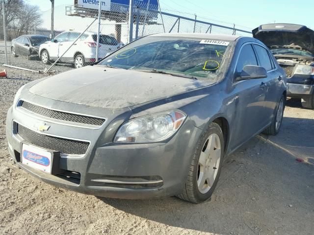 1G1ZJ57799F185334 - 2009 CHEVROLET MALIBU 2LT GRAY photo 2