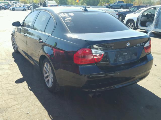 WBAVD13556KV00110 - 2006 BMW 325 XI BLACK photo 3