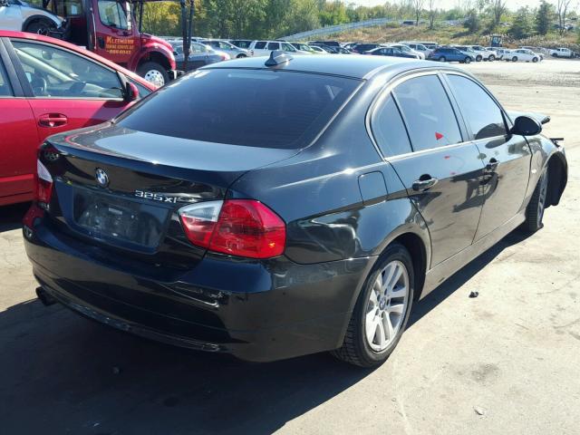 WBAVD13556KV00110 - 2006 BMW 325 XI BLACK photo 4