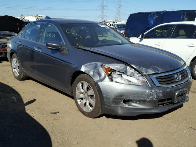 1HGCP36868A051095 - 2008 HONDA ACCORD EXL GRAY photo 1