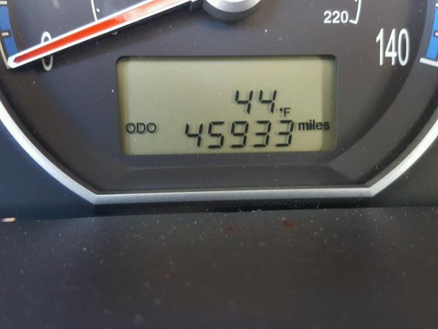 5NMSH73EX9H232006 - 2009 HYUNDAI SANTA FE S BLUE photo 8