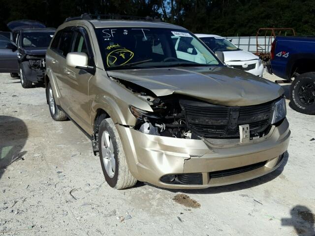 3D4PG5FV4AT161825 - 2010 DODGE JOURNEY SX GOLD photo 1