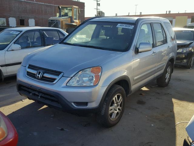 JHLRD78953C810169 - 2003 HONDA CR-V EX SILVER photo 2