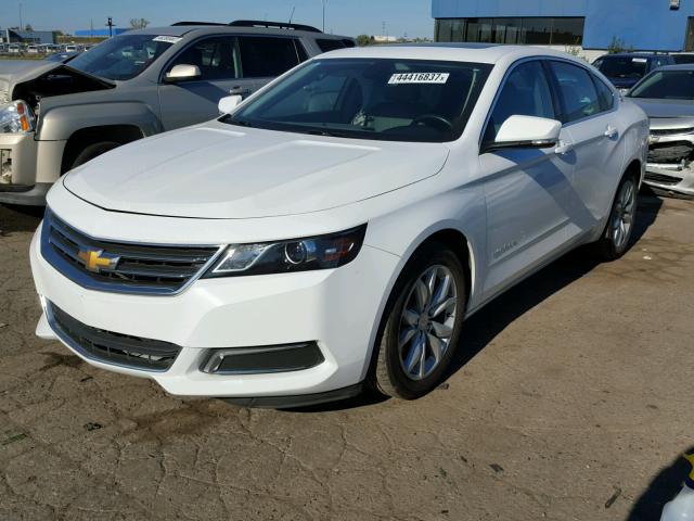 2G1115S33G9180847 - 2016 CHEVROLET IMPALA LT WHITE photo 2