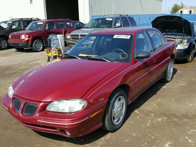 1G2NE52M7WC737986 - 1998 PONTIAC GRAND AM S Qırmızı foto 2