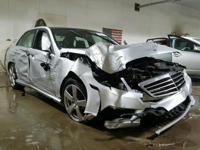 WDDHF8HB2AA109101 - 2010 MERCEDES-BENZ E 350 4MAT SILVER photo 1