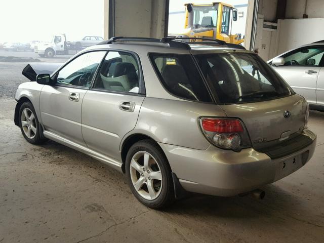 JF1GG676X6H808802 - 2006 SUBARU IMPREZA SILVER photo 3