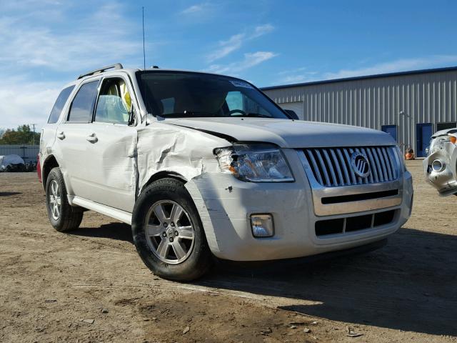 4M2CN8B77AKJ02516 - 2010 MERCURY MARINER WHITE photo 1