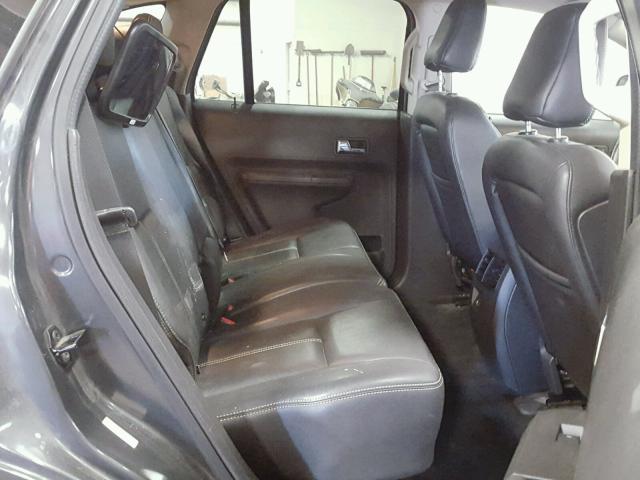 2FMDK38C07BB22504 - 2007 FORD EDGE BLACK photo 6