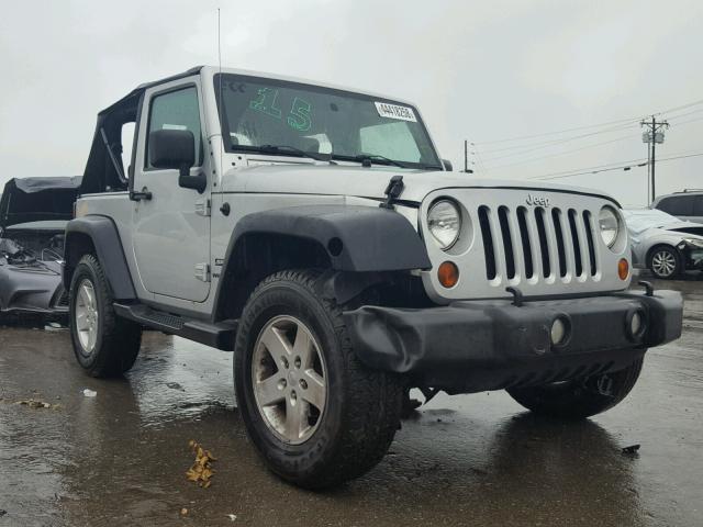 1J4AA2D1XAL113206 - 2010 JEEP WRANGLER S SILVER photo 1