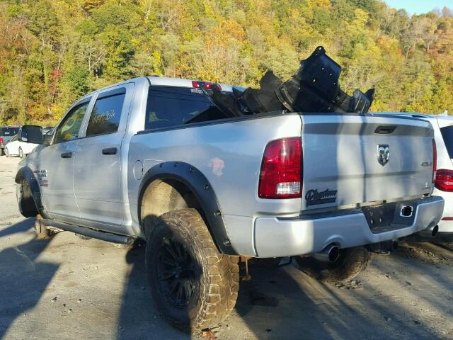 1C6RR7KT3ES317951 - 2014 RAM 1500 ST SILVER photo 3