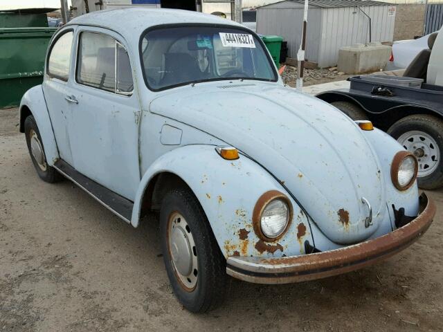 118963096 - 1968 VOLKSWAGEN BEETLE BLUE photo 1