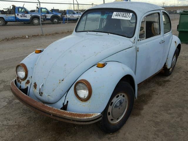 118963096 - 1968 VOLKSWAGEN BEETLE BLUE photo 2