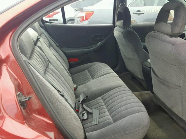 1G2WK52J81F110160 - 2001 PONTIAC GRAND PRIX BURGUNDY photo 6