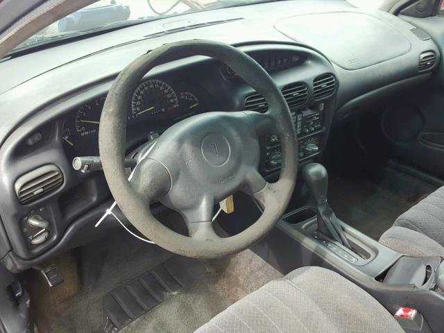 1G2WK52J81F110160 - 2001 PONTIAC GRAND PRIX BURGUNDY photo 9