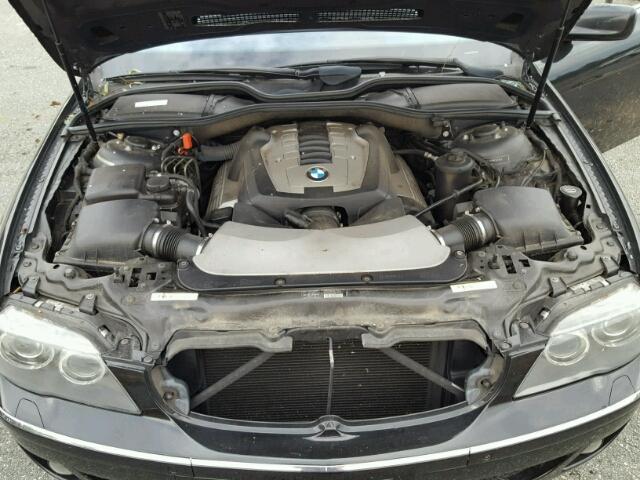 WBAHL83536DT01120 - 2006 BMW 750 BLACK photo 7