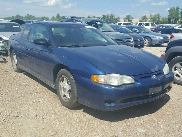 2G1WW12E349122783 - 2004 CHEVROLET MONTE CARL ლურჯი ფოტო 1