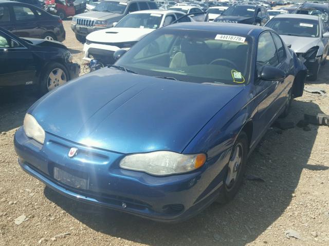 2G1WW12E349122783 - 2004 CHEVROLET MONTE CARL ლურჯი ფოტო 2