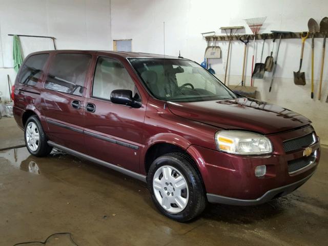 1GNDV23L86D128967 - 2006 CHEVROLET UPLANDER L MAROON photo 1