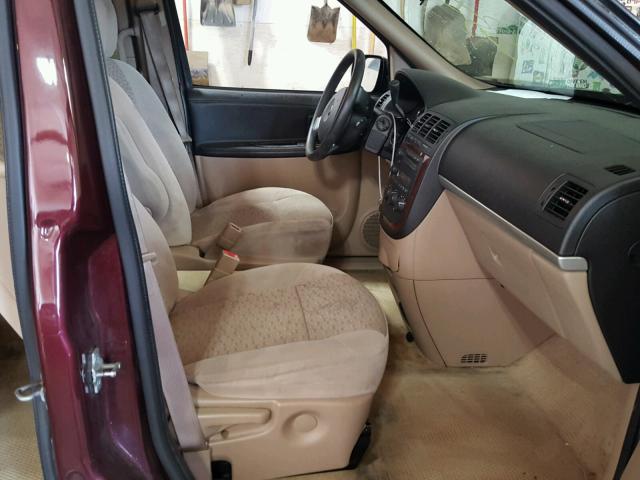 1GNDV23L86D128967 - 2006 CHEVROLET UPLANDER L 栗色 照片 5