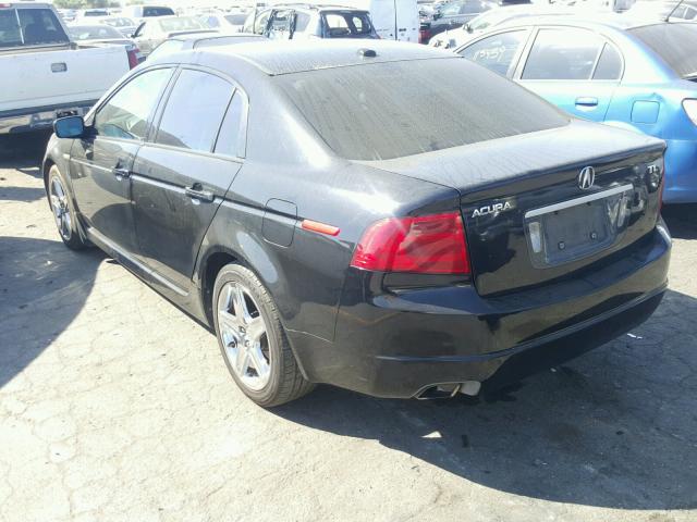 19UUA66294A019559 - 2004 ACURA TL BLACK photo 3