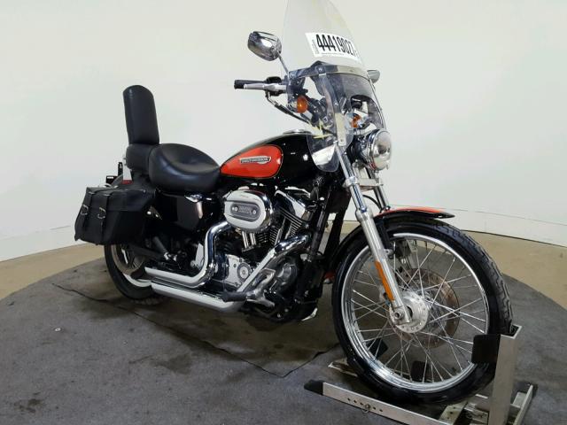 1HD1CT31X8K410210 - 2008 HARLEY-DAVIDSON XL1200 ORANGE photo 2