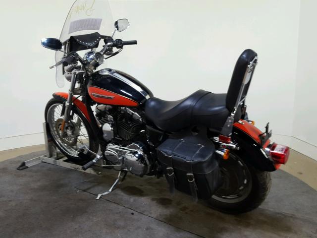 1HD1CT31X8K410210 - 2008 HARLEY-DAVIDSON XL1200 ORANGE photo 6