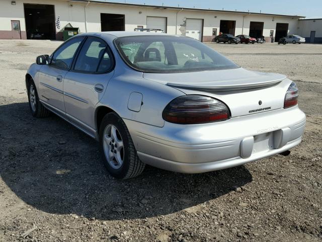 1G2WK52J61F126342 - 2001 PONTIAC GRAND PRIX SILVER photo 3