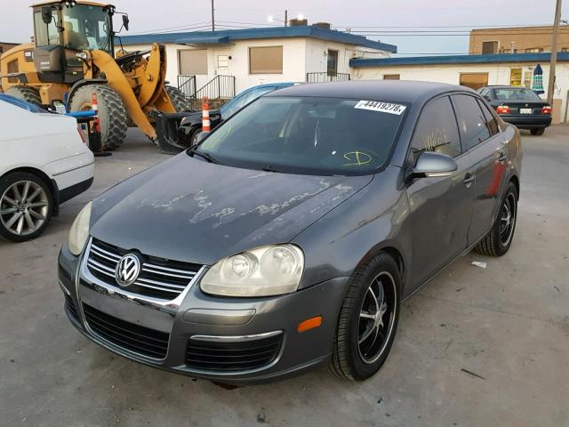 3VWPF71K96M686466 - 2006 VOLKSWAGEN JETTA VALU GRAY photo 2