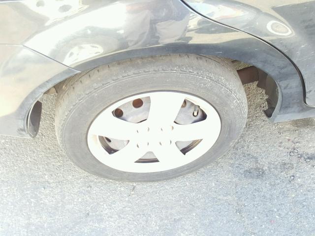 KL1TD566X6B618618 - 2006 CHEVROLET AVEO BASE BLACK photo 9