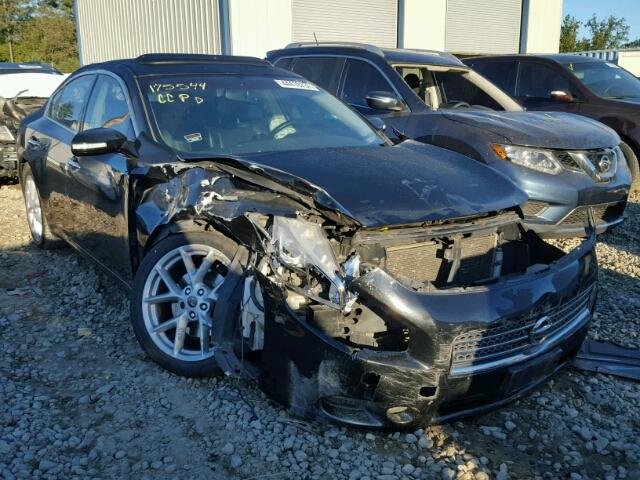 1N4AA51E79C814415 - 2009 NISSAN MAXIMA S BLACK photo 1