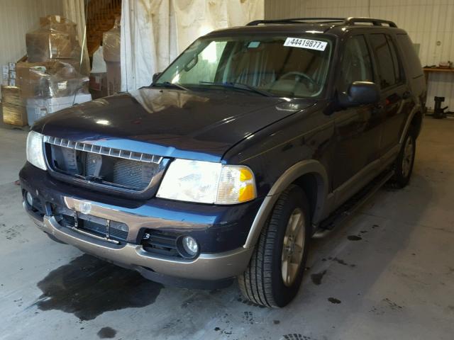 1FMZU64KX3UA62623 - 2003 FORD EXPLORER E BLUE photo 2