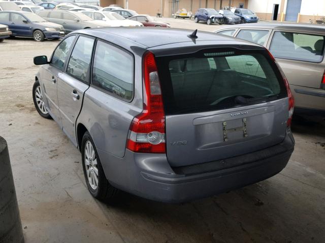 YV1MW390952062524 - 2005 VOLVO V50 2.4I GRAY photo 3