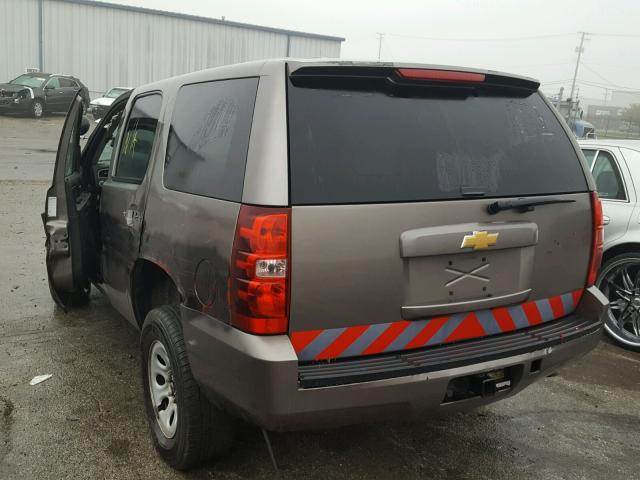 1GNSK2E05DR310970 - 2013 CHEVROLET TAHOE TAN photo 3