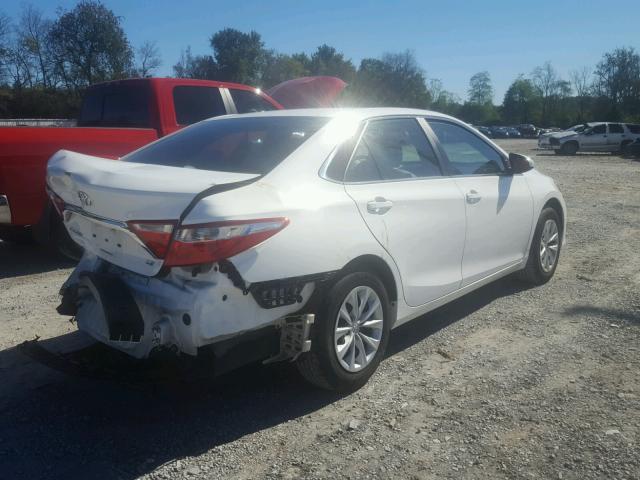 4T4BF1FK8FR510430 - 2015 TOYOTA CAMRY LE WHITE photo 4
