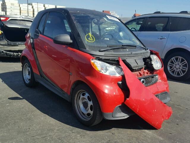 WMEEJ3BA1DK614075 - 2013 SMART FORTWO PUR RED photo 1