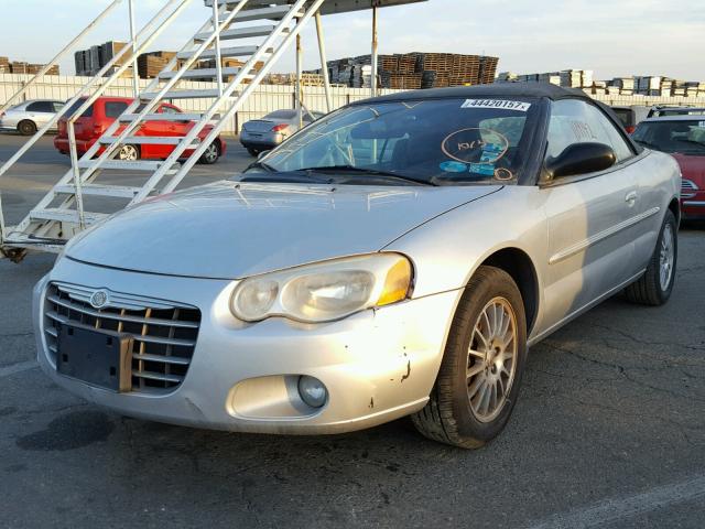 1C3EL55R85N699118 - 2005 CHRYSLER SEBRING TO SILVER photo 2