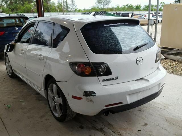 JM1BK143041133161 - 2004 MAZDA 3 HATCHBAC WHITE photo 3