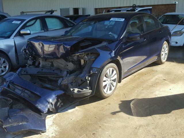 1HGCP2F86BA024223 - 2011 HONDA ACCORD BLUE photo 2