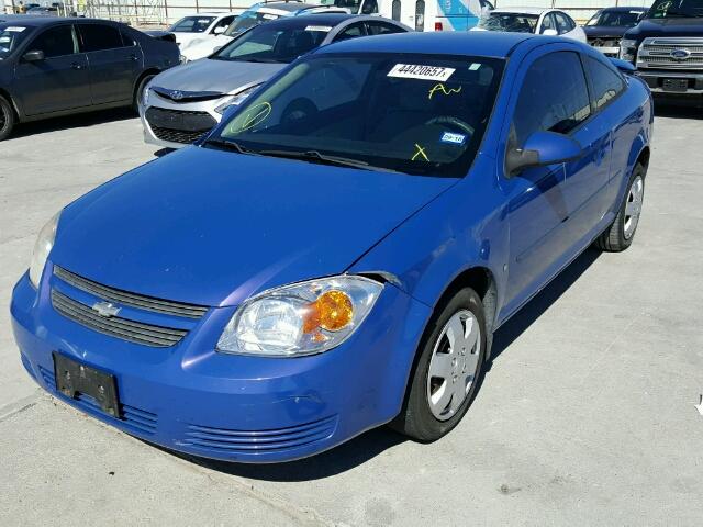 1G1AL18F887240368 - 2008 CHEVROLET COBALT LT BLUE photo 2