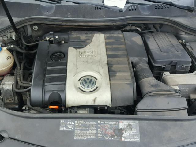 WVWJK73C97E168181 - 2007 VOLKSWAGEN PASSAT GRAY photo 7