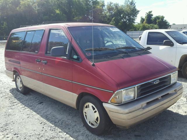 1FMDA31X7SZC10469 - 1995 FORD AEROSTAR RED photo 1