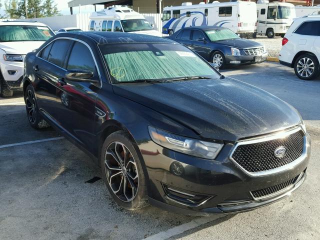 1FAHP2KT7EG152234 - 2014 FORD TAURUS SHO BLACK photo 1