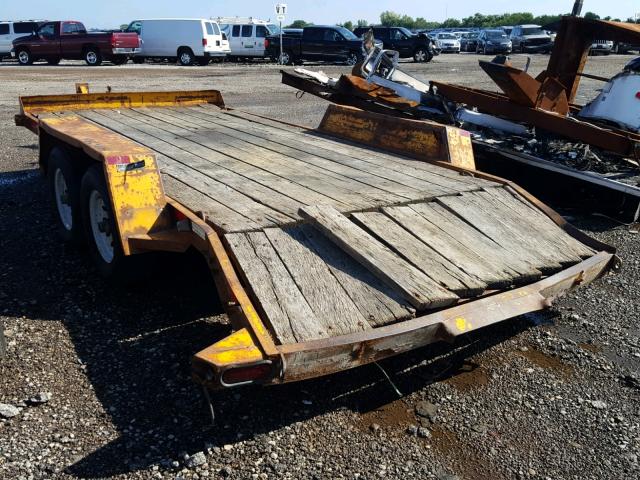 47SS142T871023215 - 2007 TRAIL KING TRAILER YELLOW photo 3