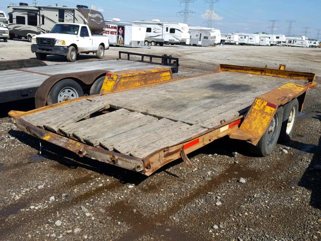 47SS142T871023215 - 2007 TRAIL KING TRAILER YELLOW photo 4