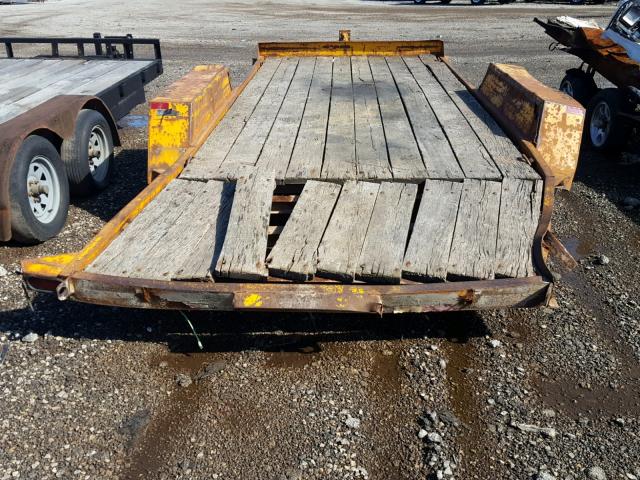 47SS142T871023215 - 2007 TRAIL KING TRAILER YELLOW photo 9