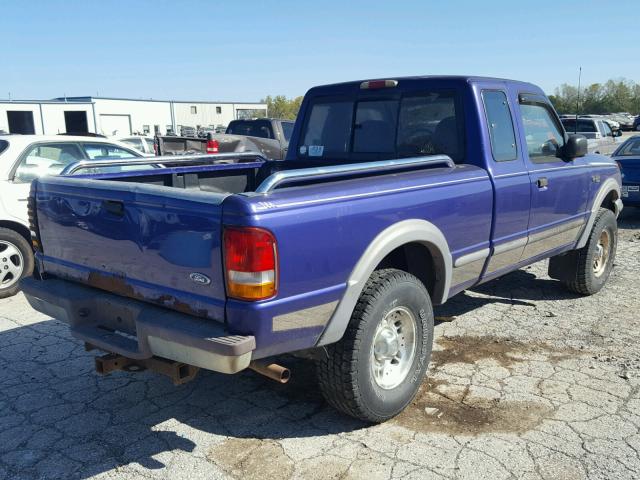 1FTCR15X9SPA39954 - 1995 FORD RANGER SUP PURPLE photo 4