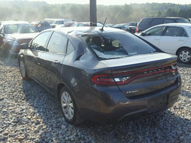 1C3CDFDH3FD299994 - 2015 DODGE DART SE AE GRAY photo 3